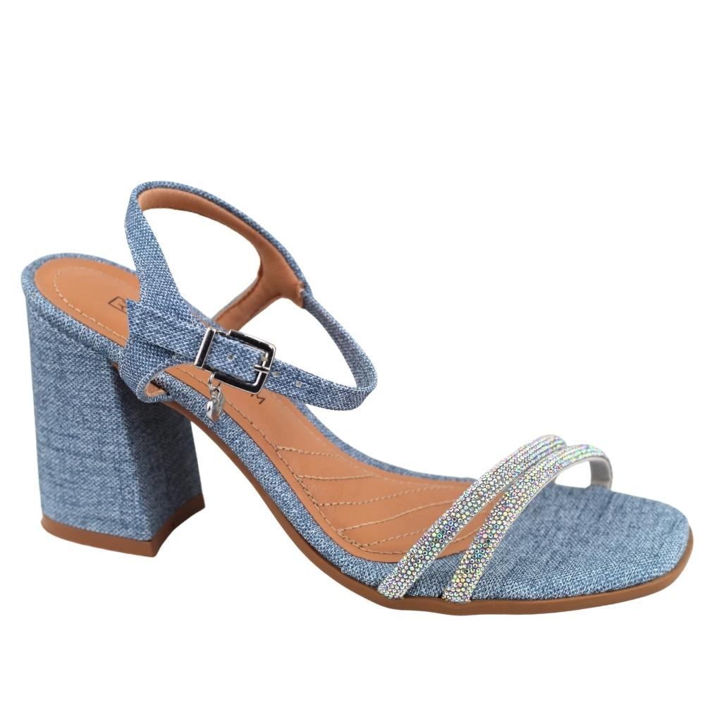 Comprar Sandália Feminina Salto Grosso Confortável Ramarim 23