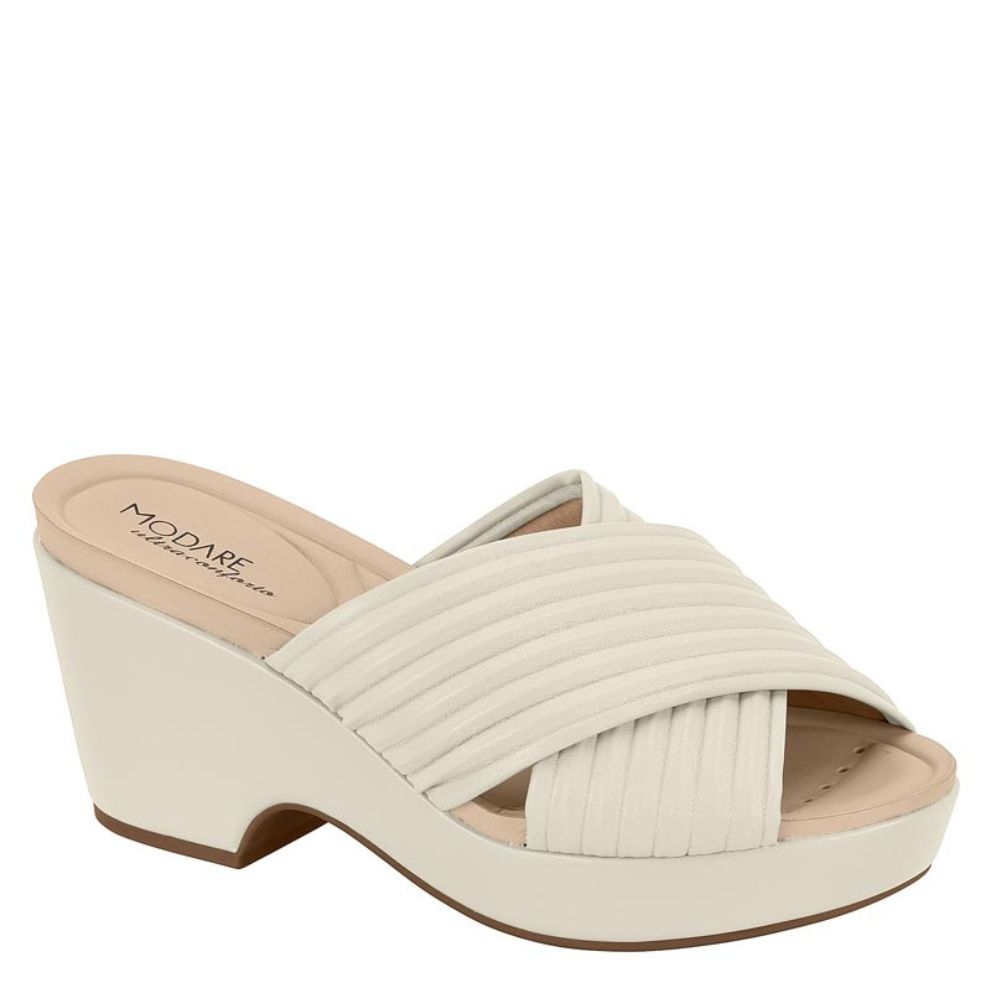 Comprar Tamanco Feminino Salto Alto Anabela Conforto Modare