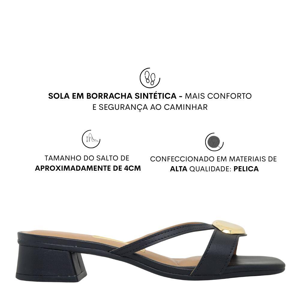 Comprar Tamanco Feminino Salto Baixo Grosso Bloco Conforto Vizzano - a ...