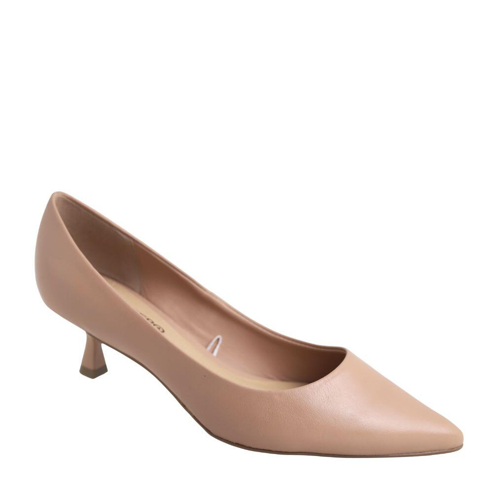 Comprar Scarpin Feminino Couro Salto Baixo Conforto Bottero 365401