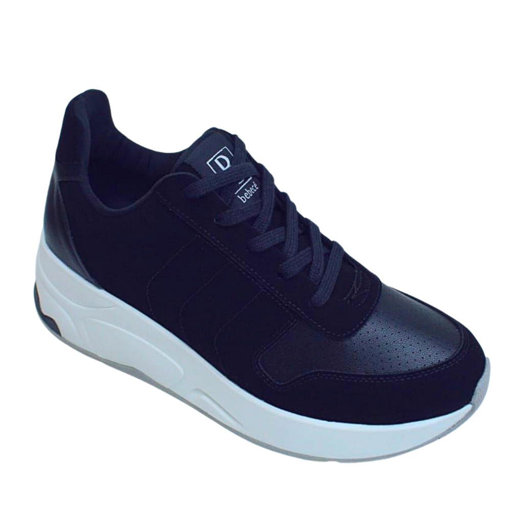 Calcados Bebece TÃªnis Feminino Casual BebecÃª Preto Tênis Bebecê