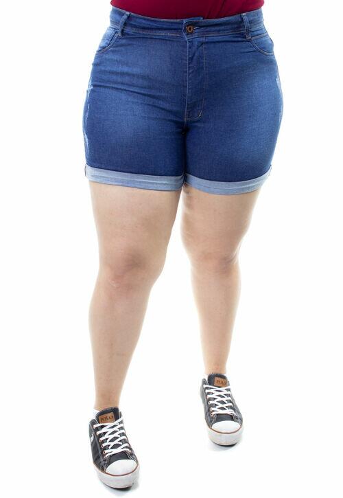 BERMUDA JEANS FEM - 48301