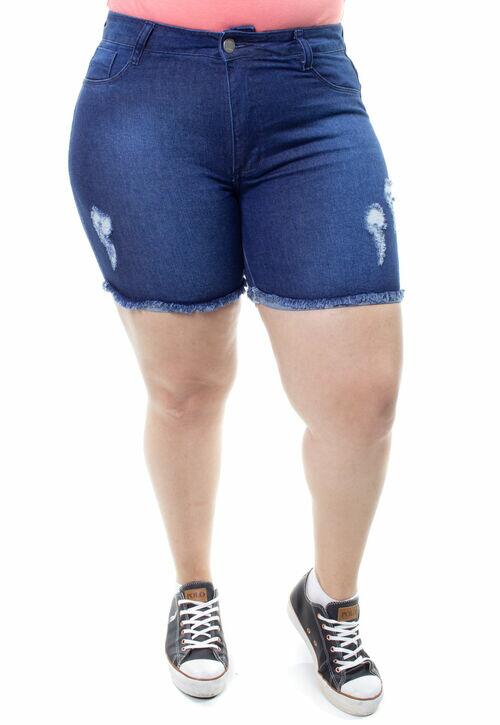 Bermuda Feminina 1/2 CX Plus Size - 47927