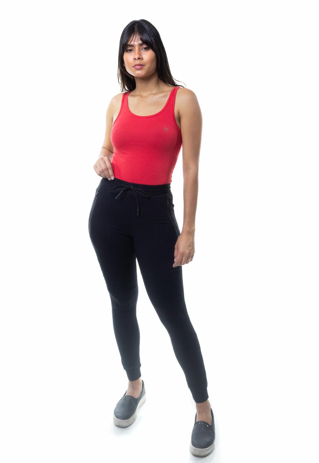 CALÇA MOLETON FEM JOGGER - 48113