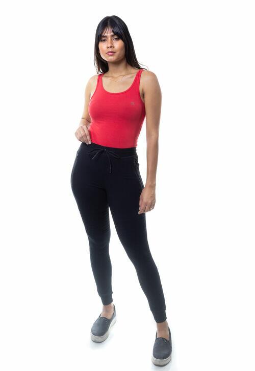CALÇA MOLETON FEM JOGGER - 48113