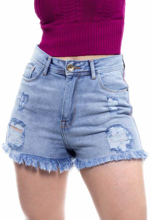 SHORTS JEANS FEM - 48515
