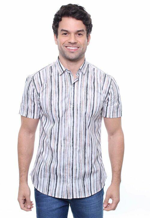 Camisa Masculina Manga Curta Crocker - 47829