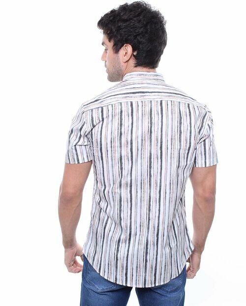 Camisa Masculina Manga Curta Crocker - 47829