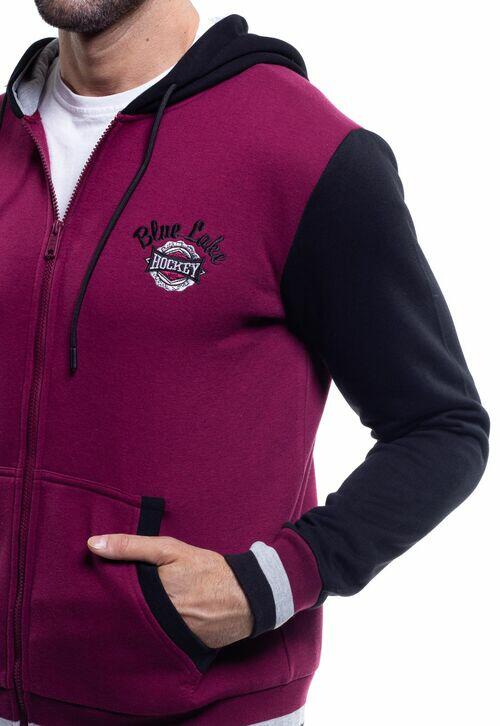 BLUSA MASCULINA MOLETON COM CAPUZ - 48439