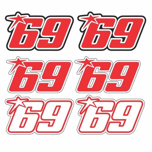PATCH,TOPPA RICAMATA TERMOADESIVA ,NICKY HAYDEN 69 gp v1 REPLICA - 1491
