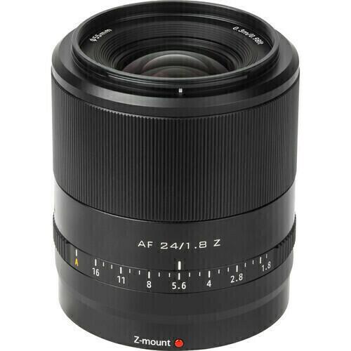 Lente Z 24mm f/1.8 AF Nikon By Viltrox Mirrorless Full Frame