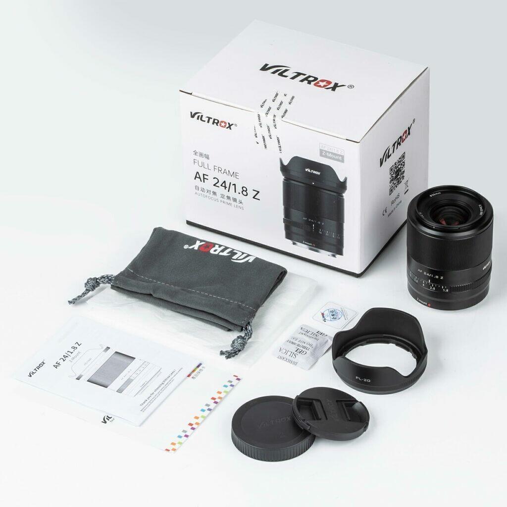 Lente Z 24mm f/1.8 AF Nikon By Viltrox Mirrorless Full Frame