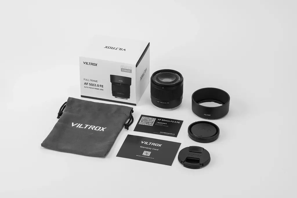 Lente 50mm f/2 Air Sony FE By Viltrox Mirrorless Full Frame
