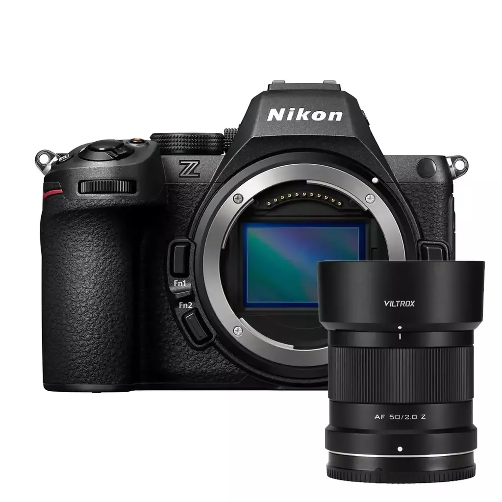 Nikon Z5 II ＋ Zf 本体 Câmera Nikon Z5 II + Lente 50mm Z f/2 Air Viltrox | Nikon Oficial
