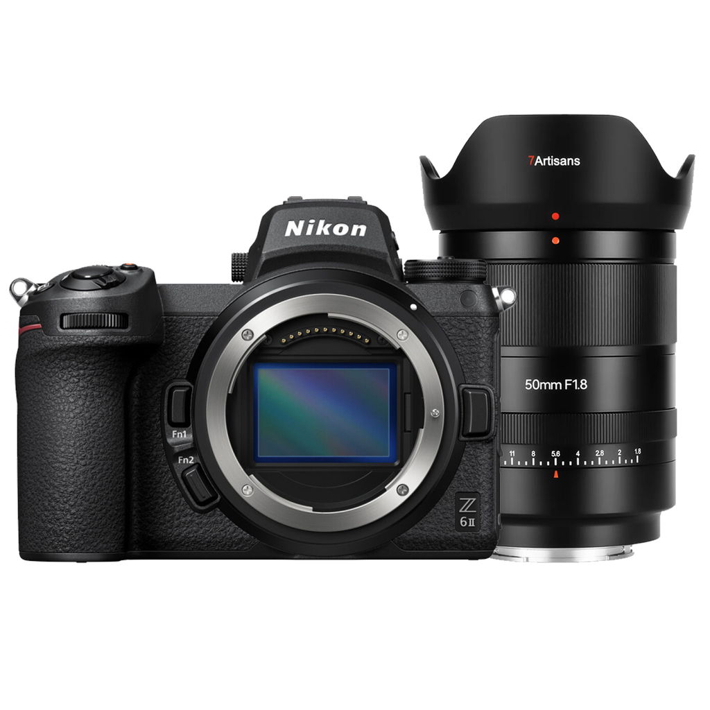 Câmera Nikon Z6 II + Lente 50mm f/1.8 Z 7artisans | Nikon Oficial