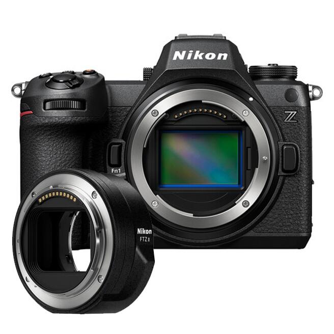 Câmera Nikon Z6 III + Adaptador FTZ II | Nikon Oficial Preço e