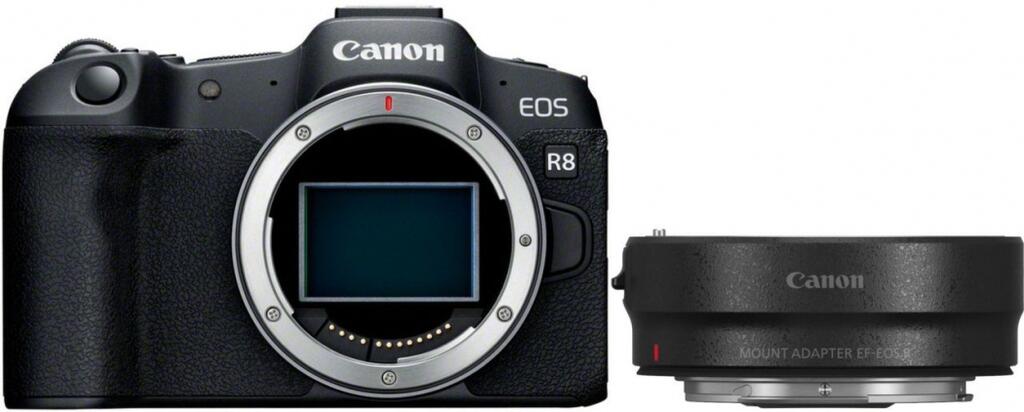 Câmera Canon EOS R8 + Adaptador de Lentes RF | Canon Oficial Preço