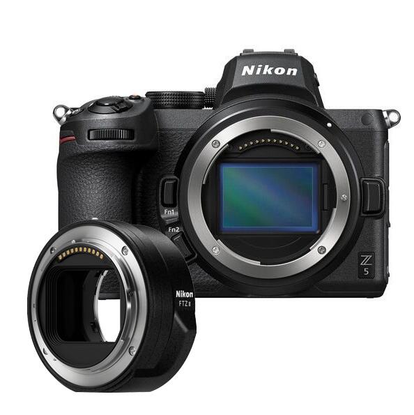 Câmera Nikon Z5 + Adaptador FTZ II Mirrorless | Nikon Oficial