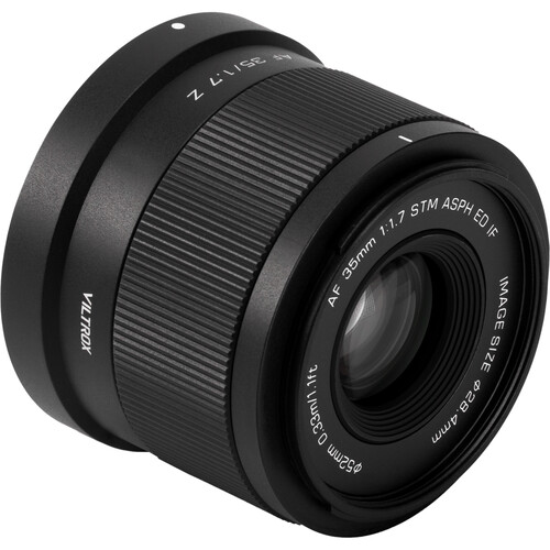 Comprar Lente Nikon Z 35mm f/1.7 Air By Viltrox DX APS-C Crop