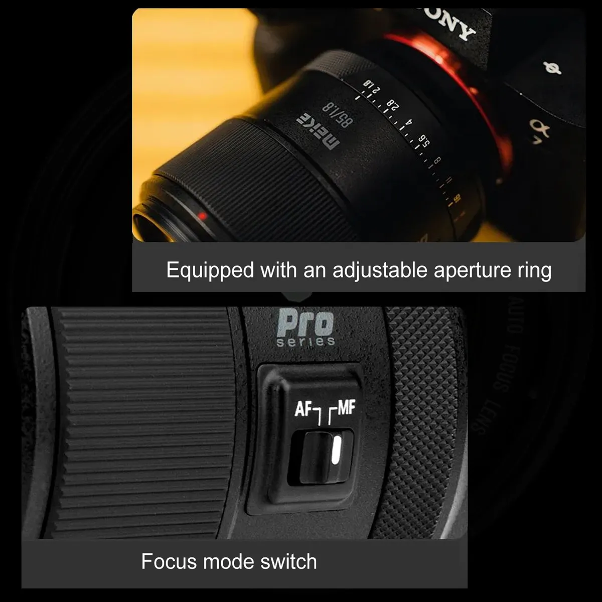 Comprar Lente Nikon Z 85mm f/1.8 Pro by Meike Mirrorless Fullframe