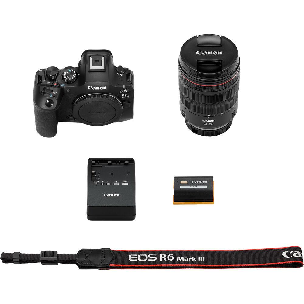 Comprar Câmera Canon EOS R6 Mark III + Lente 24-105mm f/4 RF - a