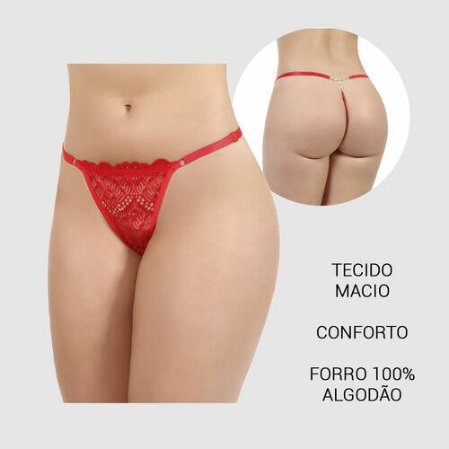 Kit 2 Calcinhas Panty Romance In Love Muticolorido - Compre Agora