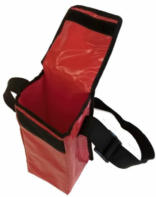 Bolsa Estojo Pochete para Motoboy p/ Máquina Cartão de Crédito Débito Portátil Sem Fio