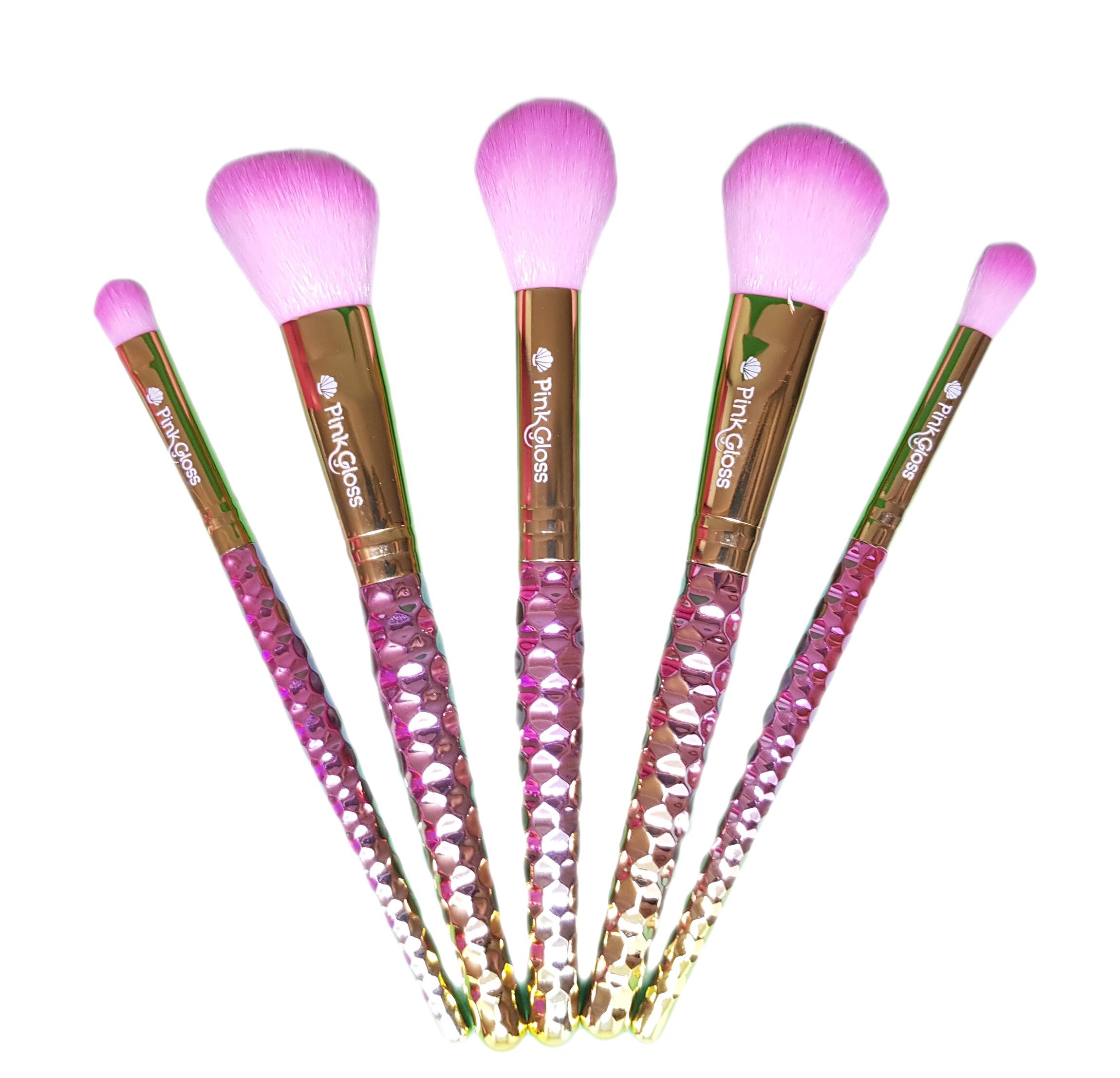 Purdy Skin 5個セット Comprar Mermaid Skin Purple - Kit de 5 Pincéis Travel Size - a