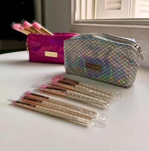 Purdy Skin 5個セット Comprar Mermaid Skin Purple - Kit de 5 Pincéis Travel Size - a