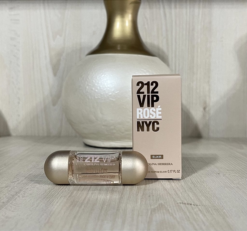 Comprar Miniatura 212 Vip Rosé Elixir 5ml Wini Perfumaria