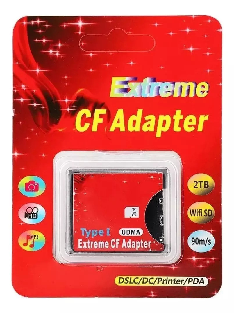 Adaptador COMPACT FLASH/SD