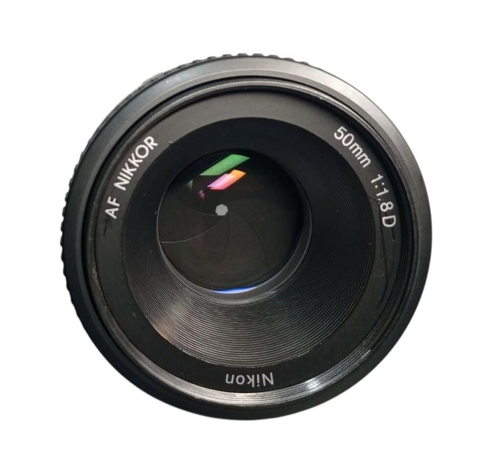 Nikon AF NIKKOR 50mm f/1.8D レンズ Lente Nikon AF Nikkor 50mm f/1.8D – Clássica e Compacta para