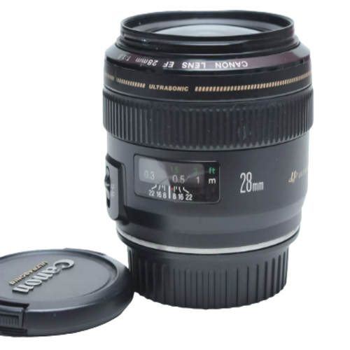 Comprar Lente Canon EF 28mm Ultrasonic F1.8 - Minha Câmera Usada