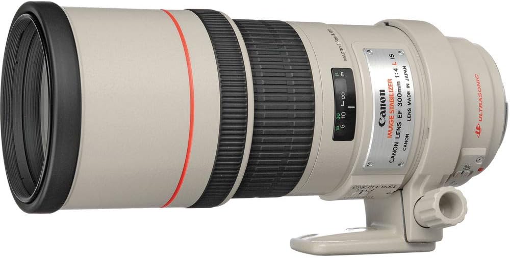 【良品】Canon EF 300mm F4L IS USM Canon Lente fixa teleobjetiva EF 300 mm f/4L IS USM para
