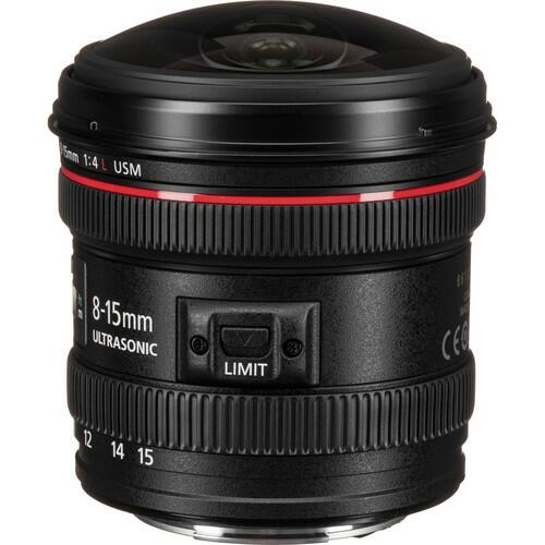 Comprar Lente Canon EF 8-15mm f/4L USM Fisheye Full Frame Ultrasonic