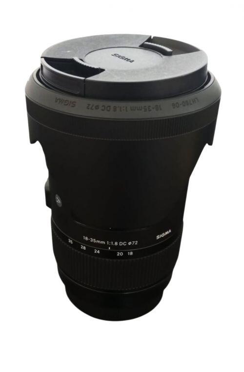 18-35mm F1.8 DCズームレンズ Comprar Lente Sigma 18-35mm f1.8 DC para Canon - a partir de R