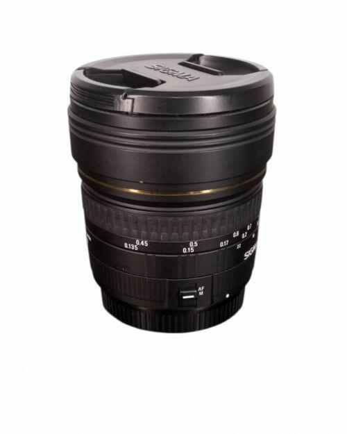 SIGMA 8mm F3.5 EX DG FISHEYE キヤノンEF Comprar Lente Sigma Fisheye 8mm F3.5 ex DG Canon Ef