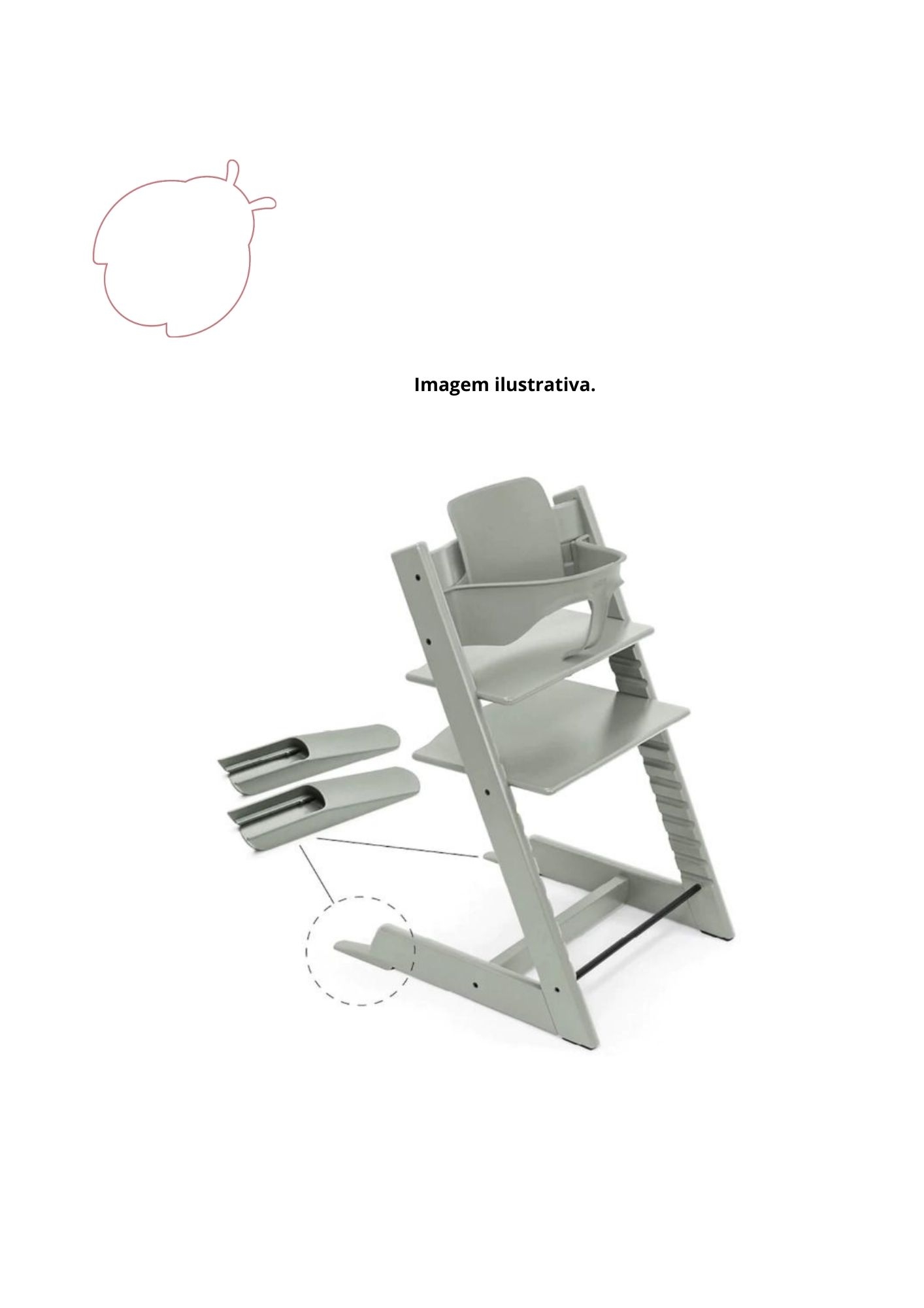 Comprar KIT CADEIRA DE ALIMENTAÇÃO TRIPP TRAPP - STOKKE