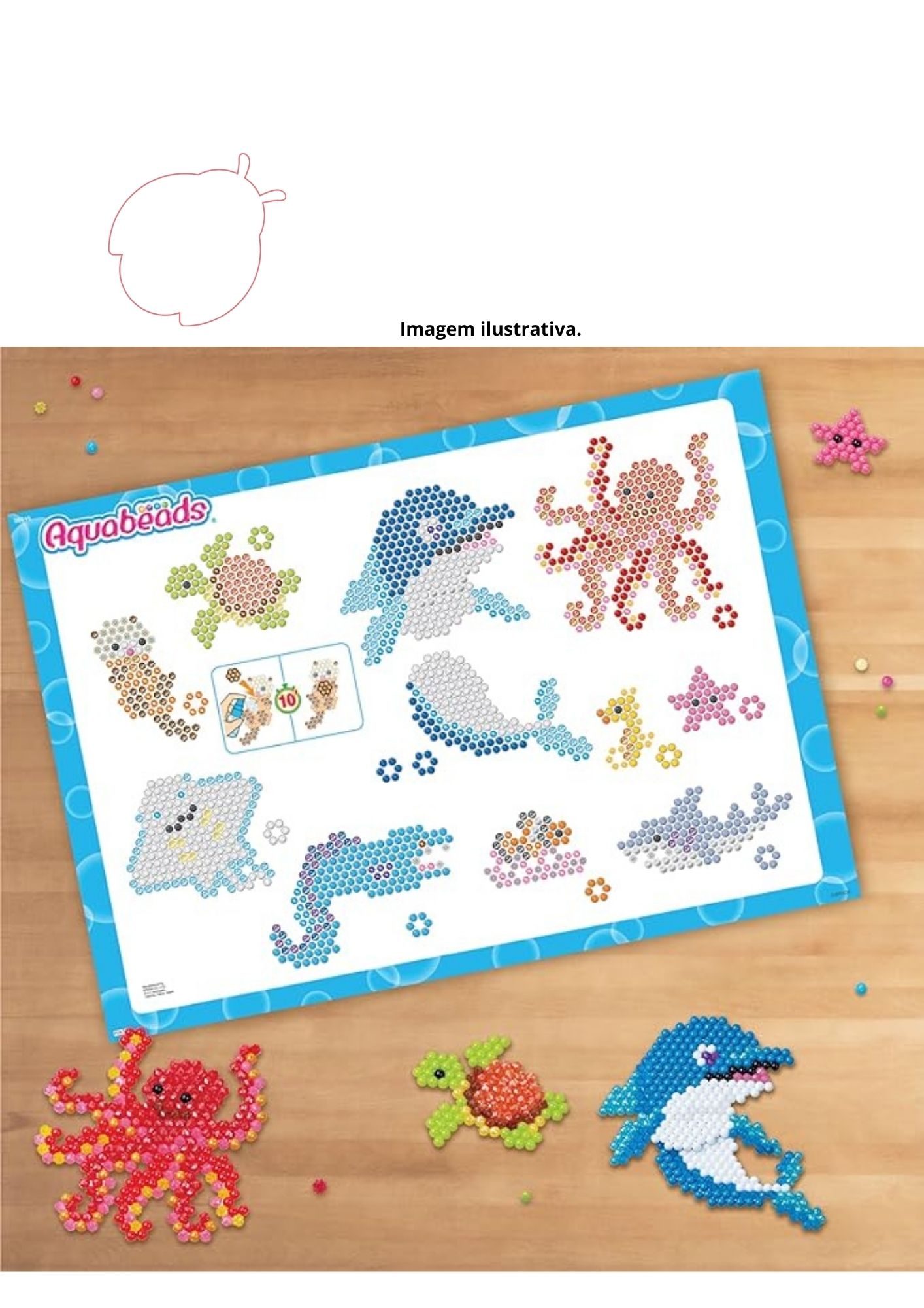 Aquabead Set Aquabeads Sylvanian Families Aquabeads Calico