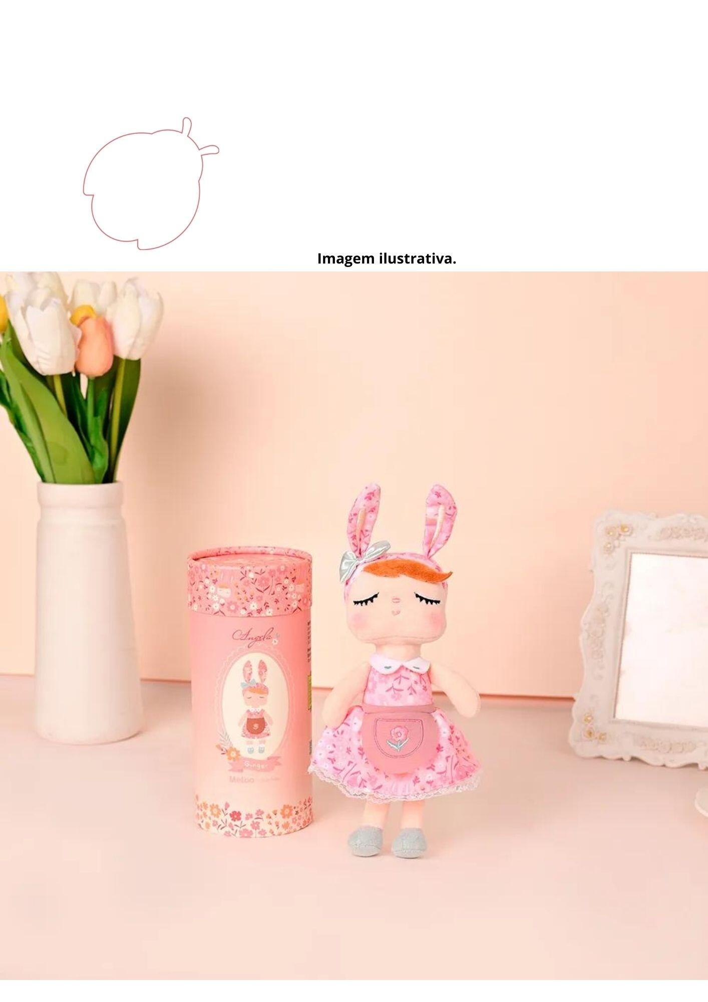 Comprar BONECA MINI ANGELA MINI COELHA 20CM COM CAIXA METOO