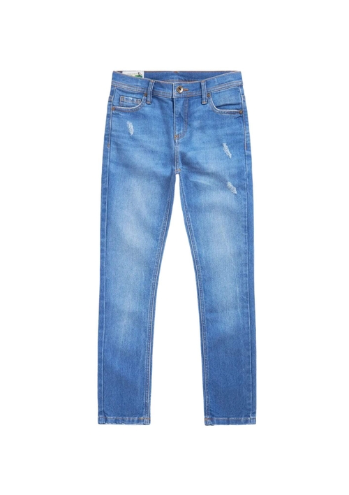 Comprar CALÇA JEANS SKINNY DESTROYED INFANTIL MINI RESERVA