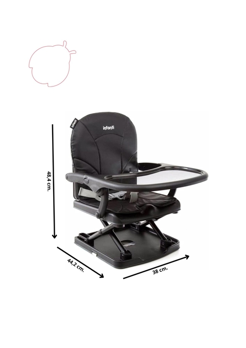 Comprar ASSENTO DE REFEIÇÃO PORTÁTIL TOAST - INFANTI - GeorgiaBaby