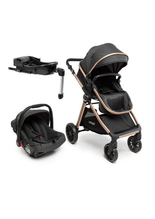 Comprar CARRINHO + BEBÊ CONFORTO E BASE TRAVEL SYSTEM ROMANZO