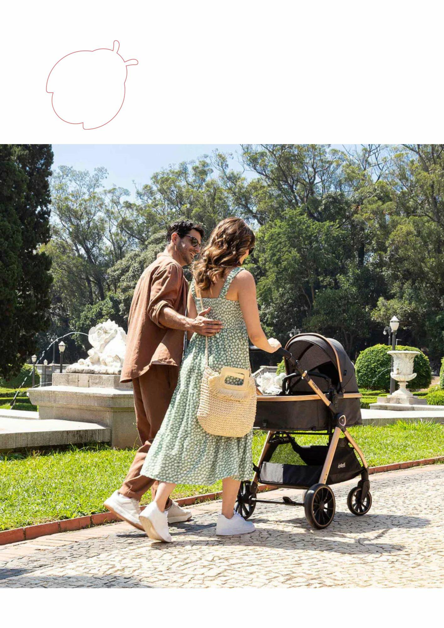 Comprar CARRINHO + BEBÊ CONFORTO E BASE TRAVEL SYSTEM ROMANZO