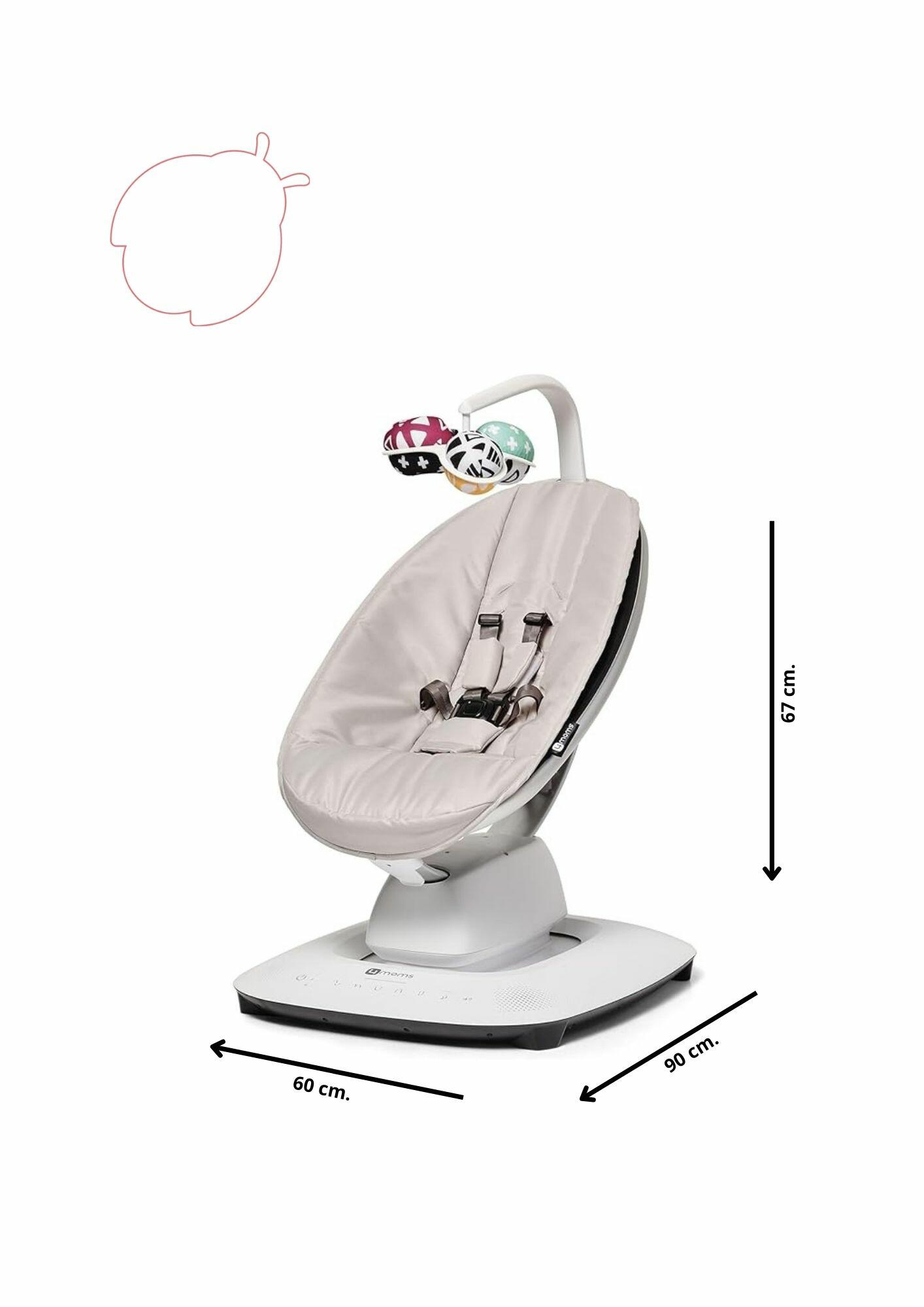 4moms mamaRoo 5.0（ママルー5） Comprar CADEIRA DE DESCANSO MAMAROO 5.0 MULTI MATION 4MOMS- MAMAROO