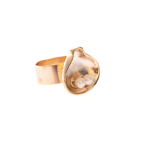 ANEL MAIORCA DOURADO