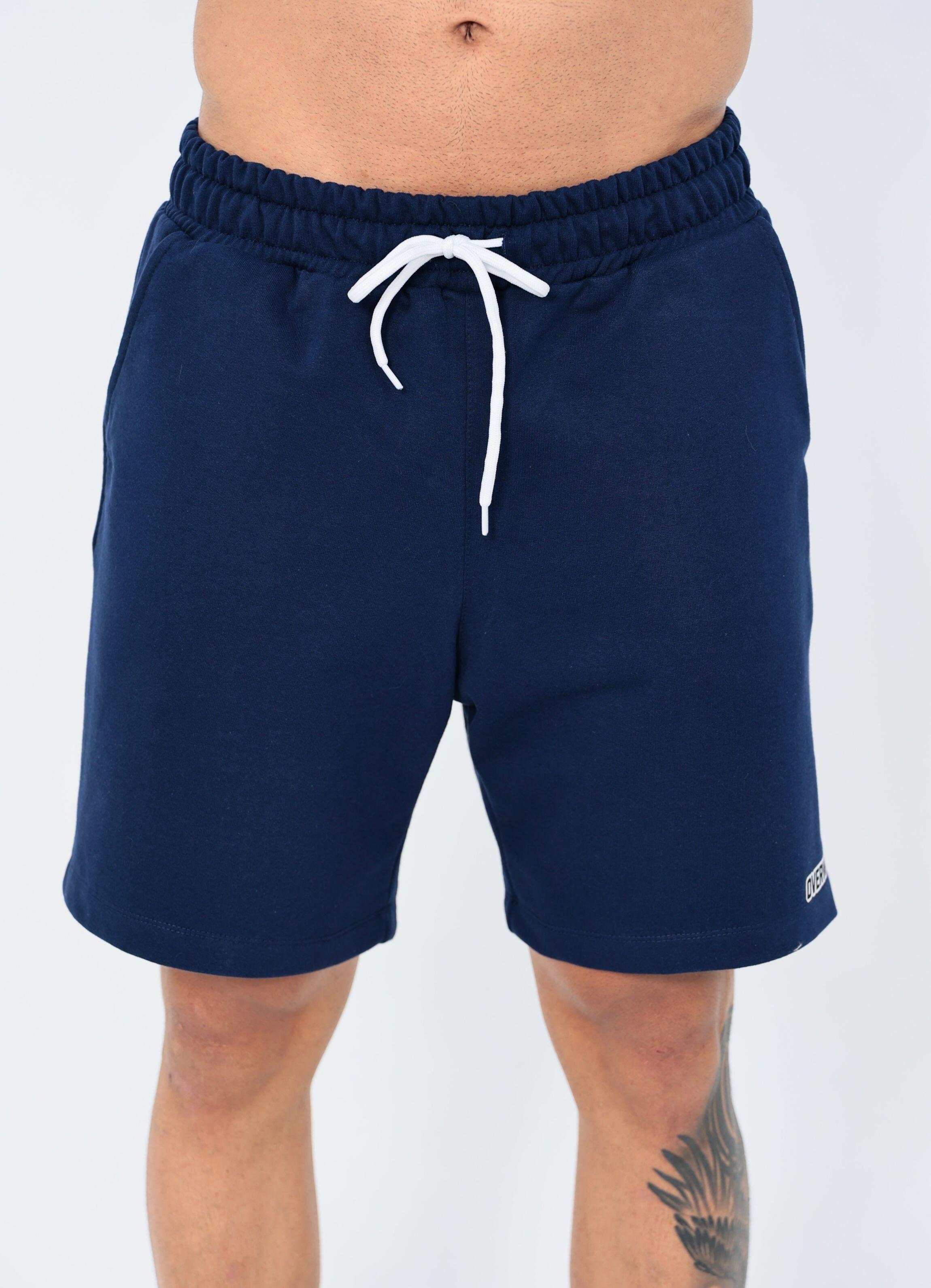 Comprar Shorts Masculino de Moletom Premium Overway - Azul Marinho