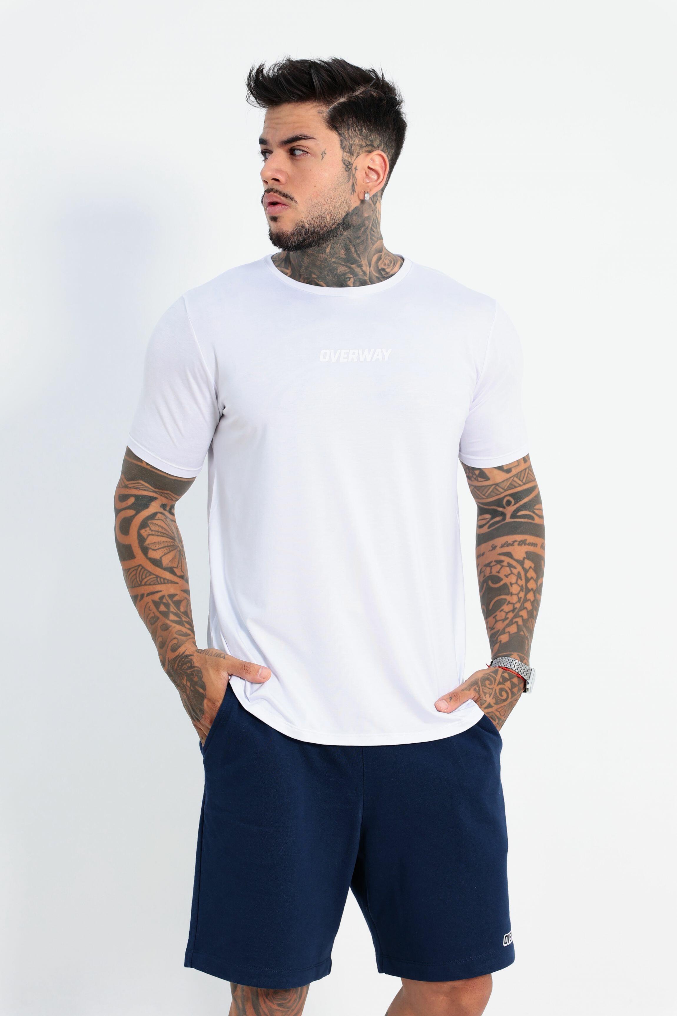 Comprar Camiseta Tech Modal Overway - Branca
