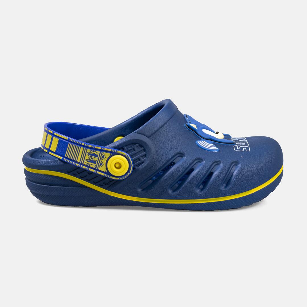 Sandalia Babuche Grendene Kids Menino Sonic Speed