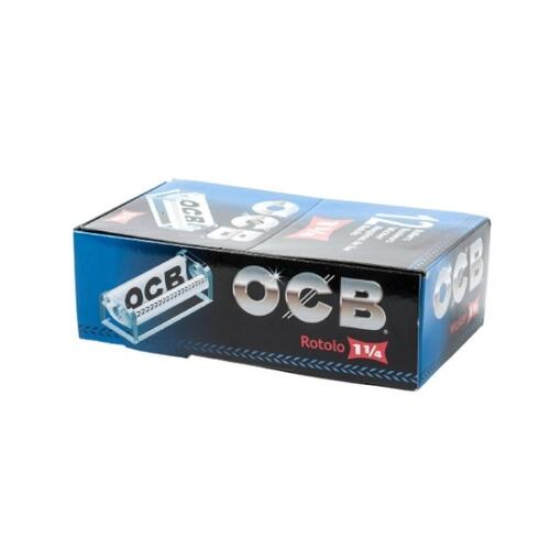 Bolador de fumo manual OCB CRISTAL 1.1/4 78mm - Display com 12 Unidades